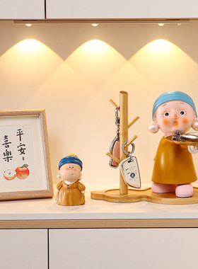 zz8n鞋柜进门玄关钥匙收纳客厅电视酒柜批发装饰品办公室摆件乔迁