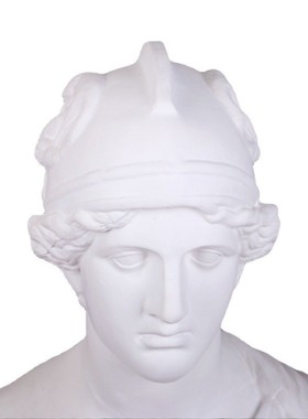 勃兰特几何体古战士战神胸像教具模型摆件雕塑素描家居装饰石膏像