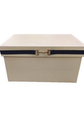 厂家供应五金围条收纳盒多功能别墅衣帽间摆件收纳箱现代收纳盒