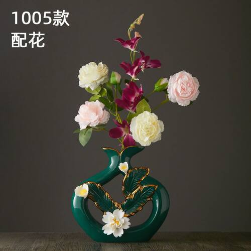 简约现代陶瓷花瓶电视柜家居装饰酒柜工艺装饰品客厅精美玄关创意 - 图2