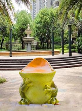 vhm7批发小区庭院花园幼儿园林景观雕塑户外装饰摆件玻璃钢蘑菇桌