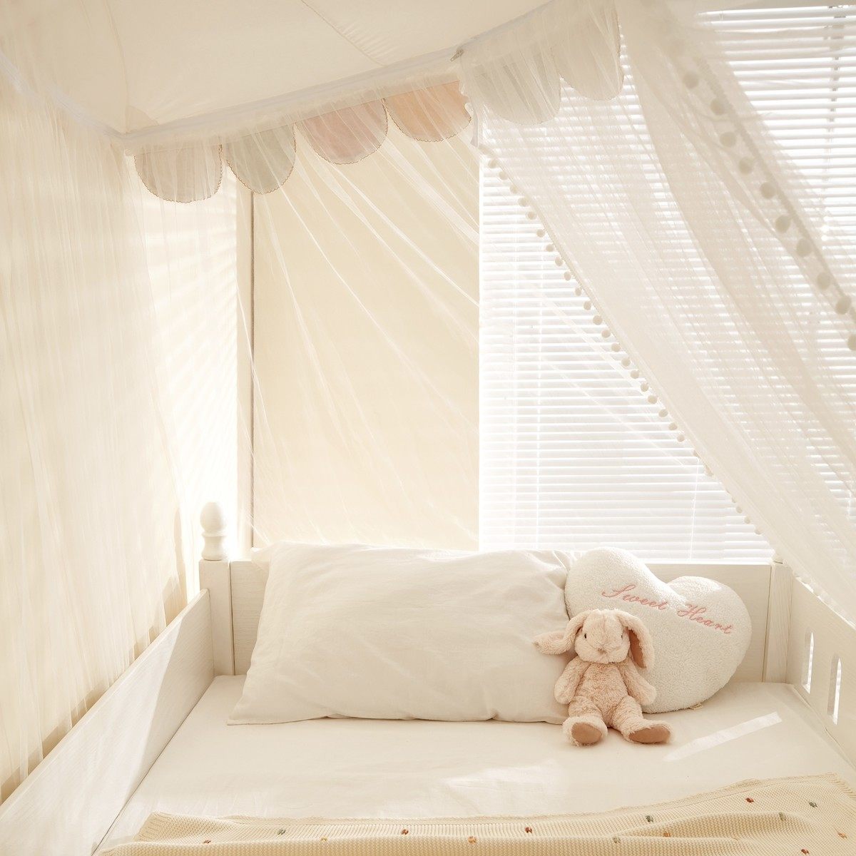 儿童蚊帐上下铺子母床双层学生高低床梯形家用免安装一体式专用,淘宝优惠券,粉丝福利购,淘宝优惠卷