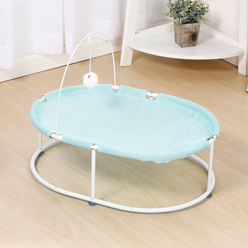 夏季猫窝新款拆卸透气猫床离地防潮网布猫咪小型犬睡觉床狗窝,淘宝优惠券,粉丝福利购,淘宝优惠卷