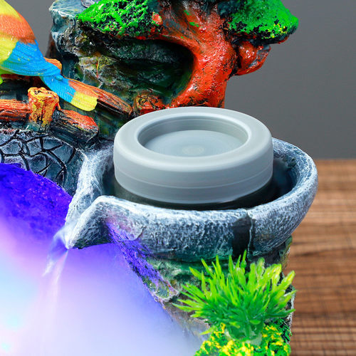 仿真小假山石装饰水族箱造景鱼缸摆件石树脂水草工艺品摆件 - 图3