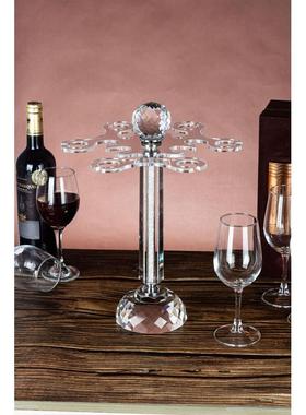 水晶玻璃红酒杯套装家用创意酒具轻奢高脚杯大号葡萄酒醒酒器欧式