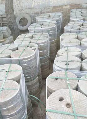 石雕磨盘民间旧石器圆盘园林路地石景区铺铺路石磨盘老石头磨盘