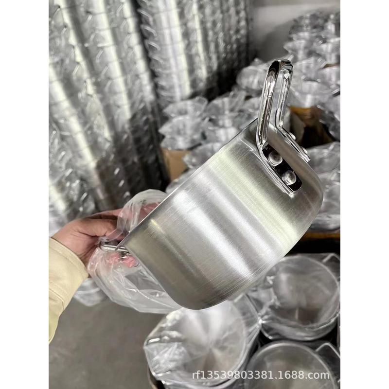 外贸套装锅7PCS 铝锅18CM20CM22CM24CM26CM28CM套装锅7Aluminum - 图1
