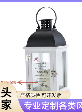 源头厂家木头来样加工烛台木头摆件文案定制雅致实木