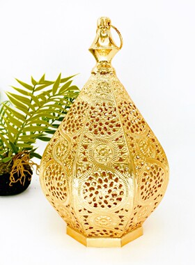 新品卧室客厅灯饰氛围装饰家居电镀镂空铁艺欧式台灯简约摆件