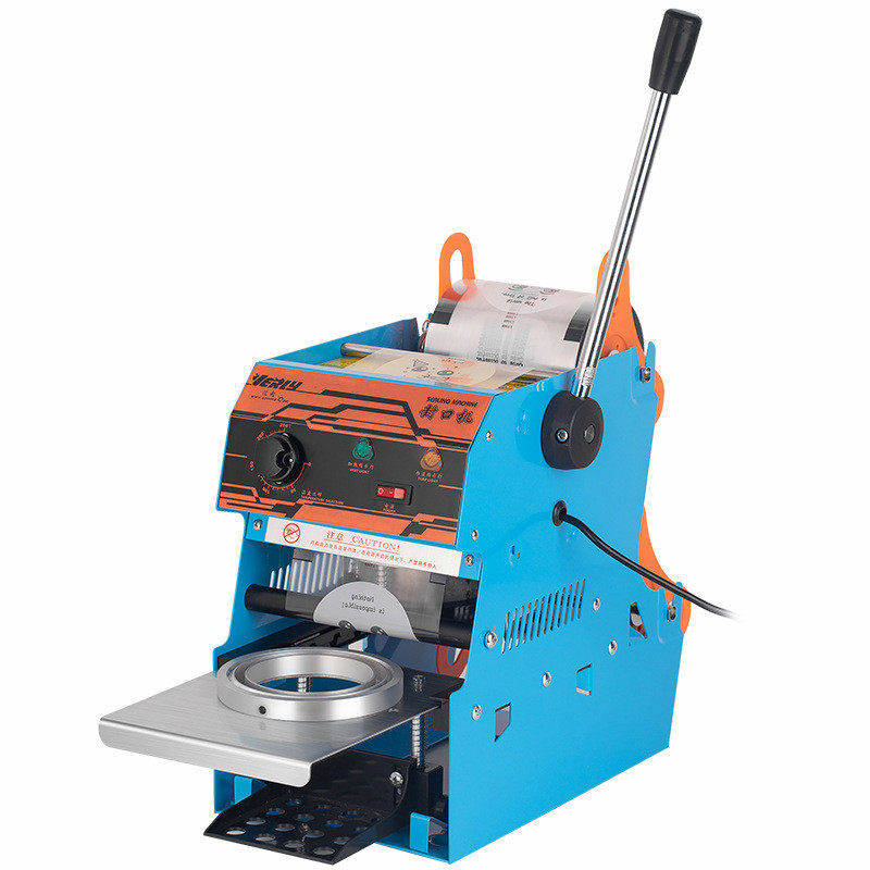 商用豆浆封口机汇利奶茶封杯机饮料封口外卖果汁手压式小型压盖机,淘宝优惠券,粉丝福利购,淘宝优惠卷