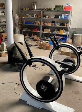 热销民宿发打卡引流儿童版本喷泉车迷你七彩网红光柱大型源头爆品