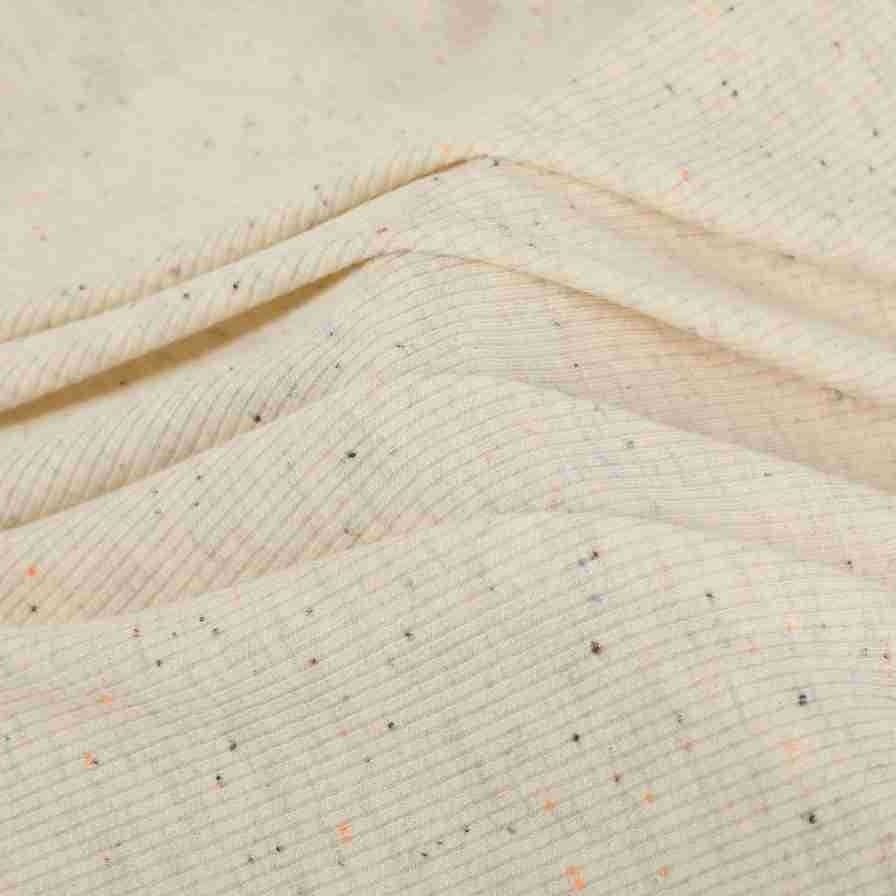 雪花彩棉彩点莫代尔2x2罗文针织汗布200坠克感高弹罗纹面料,淘宝优惠券,粉丝福利购,淘宝优惠卷