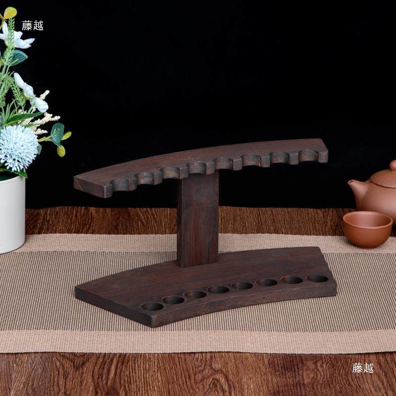 楠竹香筒展示架沉香线香托香座香管香道支架发簪实木收纳陈列架子,淘宝优惠券,粉丝福利购,淘宝优惠卷