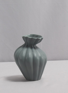 法式复古高级感民宿室内陶瓷花瓶室内插花简约装饰品客厅桌面花器