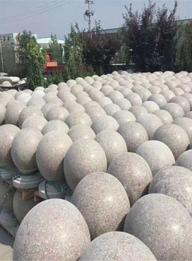 热销路障桩路边人行道挡车柱大理石广场圆柱