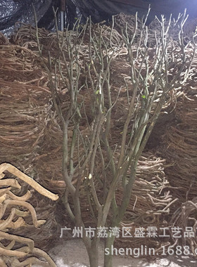 仿真枯树枝艺术树然树枝干枝树干树枝配材造型装饰树枝餐馆装饰