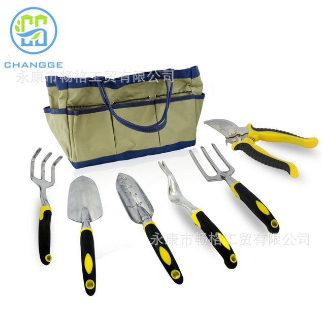 Classic garden planting tools full set of wholesale garden planting supplies set hardware shovel rake