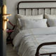 Linen Princess Tennis Cotton and Line 4-piece Bedding Lace Cotton Retro Bedding Sheets