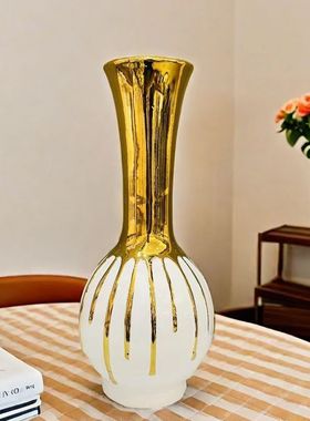 热销玄关轻奢高档酒柜摆件客厅餐桌家居饰品电视柜高级装饰花瓶艺