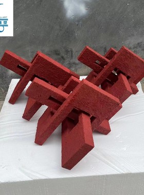 热销玻璃钢创意树脂几何不规则电视柜酒店大堂客厅餐厅售楼部桌面