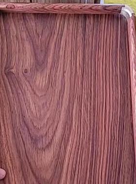 紫光檀托盘端茶木质独板托盘简约中式端菜收纳托盘