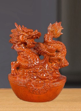 花梨木12生肖摆件木质工艺礼品动物十二生肖属相