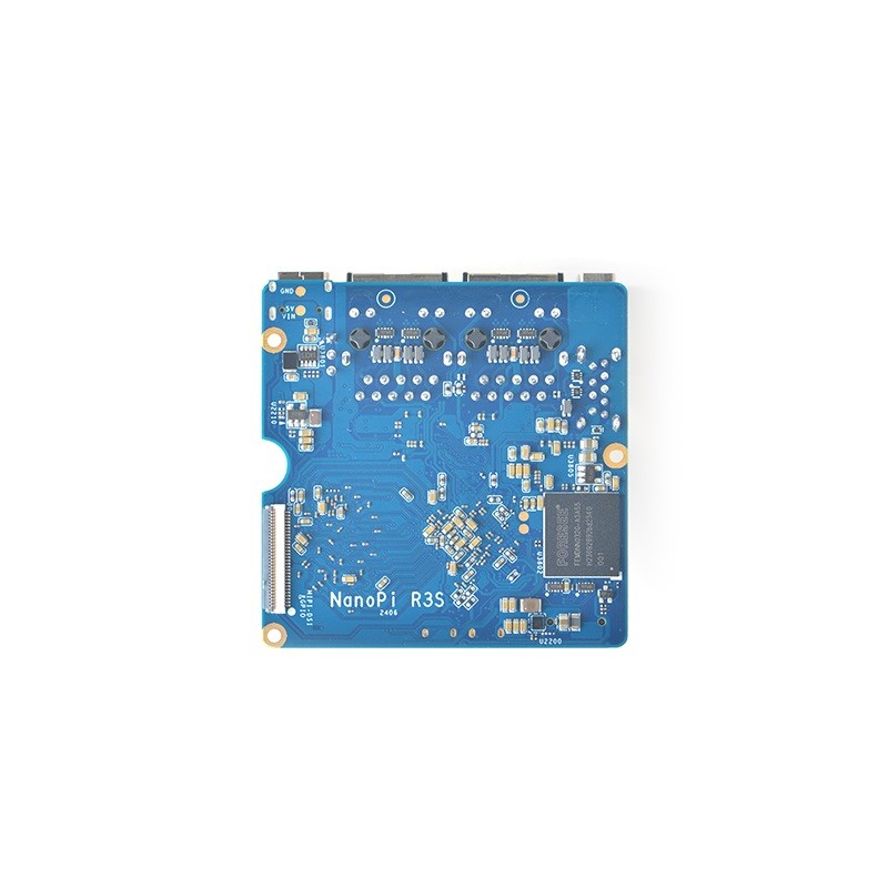 友善NanoPi R3S开发板迷你软路由主板瑞芯微RK3566安卓盒子双网口 - 图1
