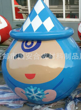 热销玻璃钢雕塑圣诞老人公园创意个性人物摆件小区装饰玻璃钢雕塑