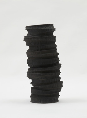 日式客厅水培陶瓷花瓶高级感软装简约创意浮雕大口花器白色批发