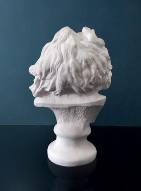 58cm高马赛曲头像北仿人物摆饰树脂欧式石膏胸像家居雕像雕塑摆件