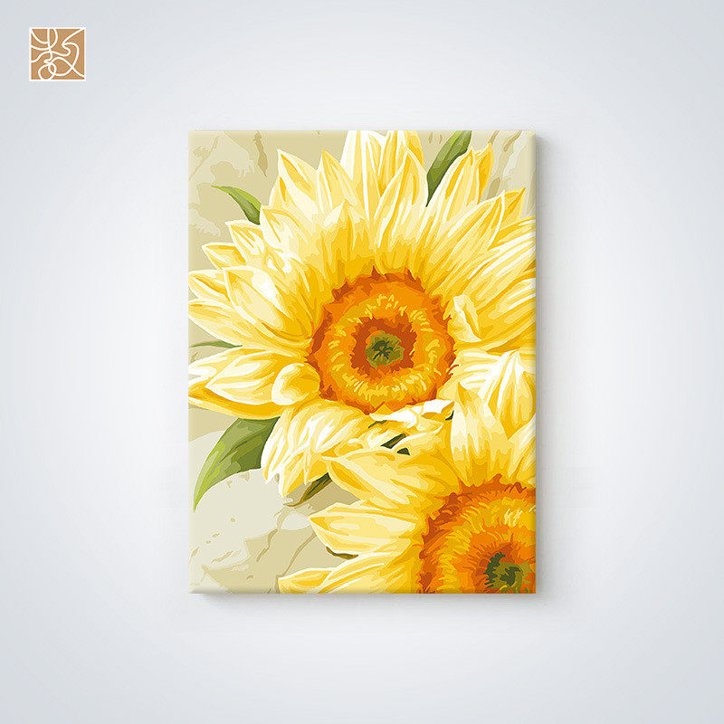 手绘手工油画diy数字油画填色亲子兴趣培养摆件装饰画4560带内框,淘宝优惠券,粉丝福利购,淘宝优惠卷