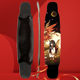 Tabla de baile longboard de fibra de vidrio de bambú rara, cubierta de monopatín, patrón resistente a los arañazos de fibra