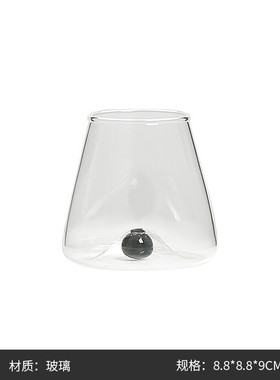 现代ins风玻璃珍珠酒具样板房轻奢摆件餐桌高级感吧台茶几醒酒器