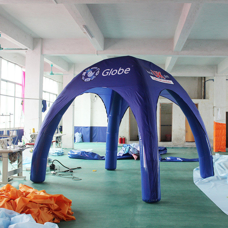 充气帐篷户外广告展览折叠四角圆顶闭气移动PVC帐篷气模拱门造型,淘宝优惠券,粉丝福利购,淘宝优惠卷
