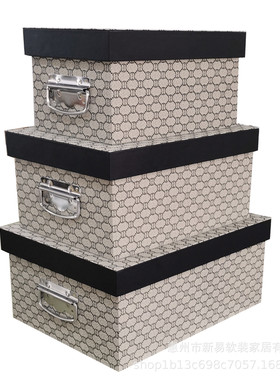 工艺橱柜衣帽间软装饰品收纳箱样板房酒店装饰品厂家直销装饰摆件