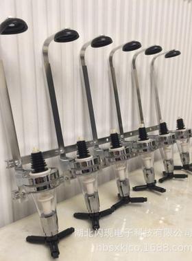 6酒器直排挂壁式倒酒架倒头分酒器量取糖浆自动调酒机配件