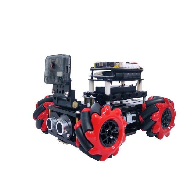 Diansai smart car AI tracking and obstacle avoidance four-wheel drive car open source programming STM32/51/Arduino/ESP