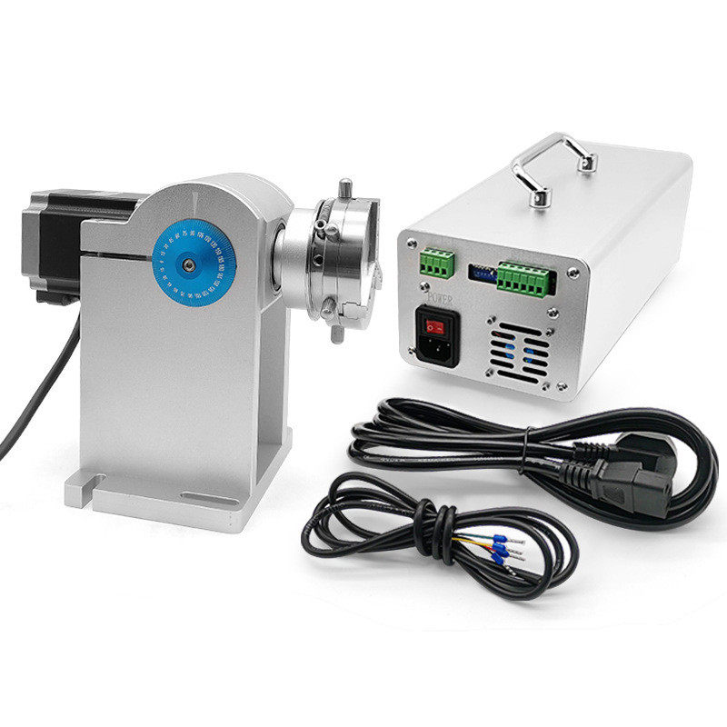 Quick clamping rotating shaft new mini marking machine rotating shaft stainless steel rotating clamp ring jewelry category