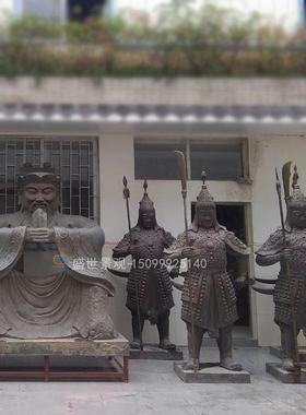 热销古代电影雕塑道具兵马俑士兵模型影视厂家玻璃钢仿古石灯