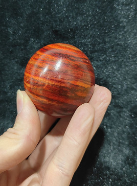 热销小叶紫檀满水波保健球手球檀木老人锻炼手把件手手球转球无漆