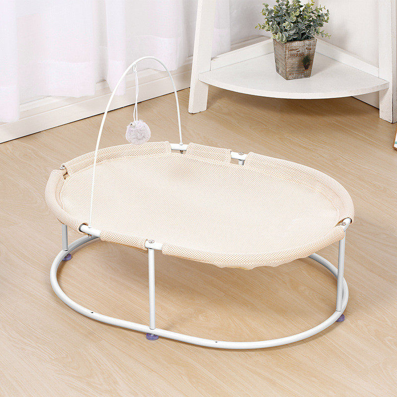 夏季猫窝新款拆卸透气猫床离地防潮网布猫咪小型犬睡觉床狗窝,淘宝优惠券,粉丝福利购,淘宝优惠卷