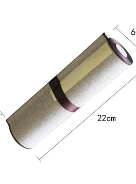 7yx书房新中式卷轴书卷假书托盘摆件茶几批发样板间禅意氛围感书