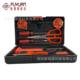 18-piece manual hardware tool set, woodworking power tool box home set combination, repair tool set