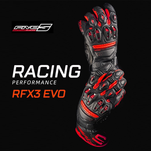 法国 FIVE RFX3 EVO 公路赛道 摩托车机车手套透气 专业骑行手套 - 图0