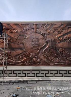 锻铜铸铜浮雕厂家定制校园广场户外文化墙景观浮雕墙设计安装制作