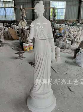 热销批发美术教具家居摆件素描石膏头像静物石膏胸像酒神全身石膏