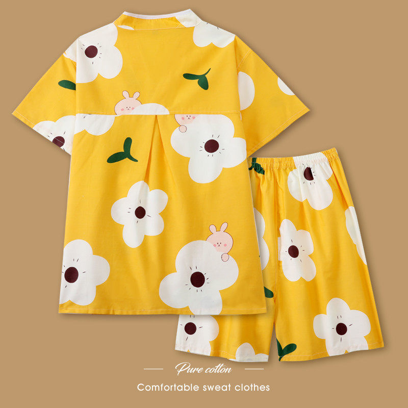 汗蒸服女纯棉韩版可爱儿童高档情侣大码亲子睡衣家居服浴服桑拿服,淘宝优惠券,粉丝福利购,淘宝优惠卷