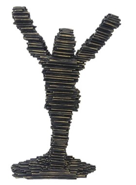 家居饰品工艺品马赛克人树脂摆件创意现代简欧风格样板间书房装饰