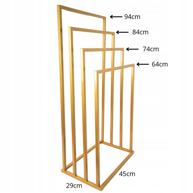 Cross-border simple metal floor-standing towel rack detachable bathroom towel rack bathroom display storage rack