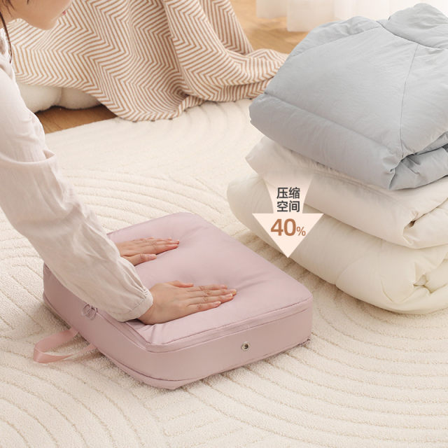 Travel clothing compression bags Household four-piece set sheets and quilt covers Clothing storage bag Travel portable suitcase